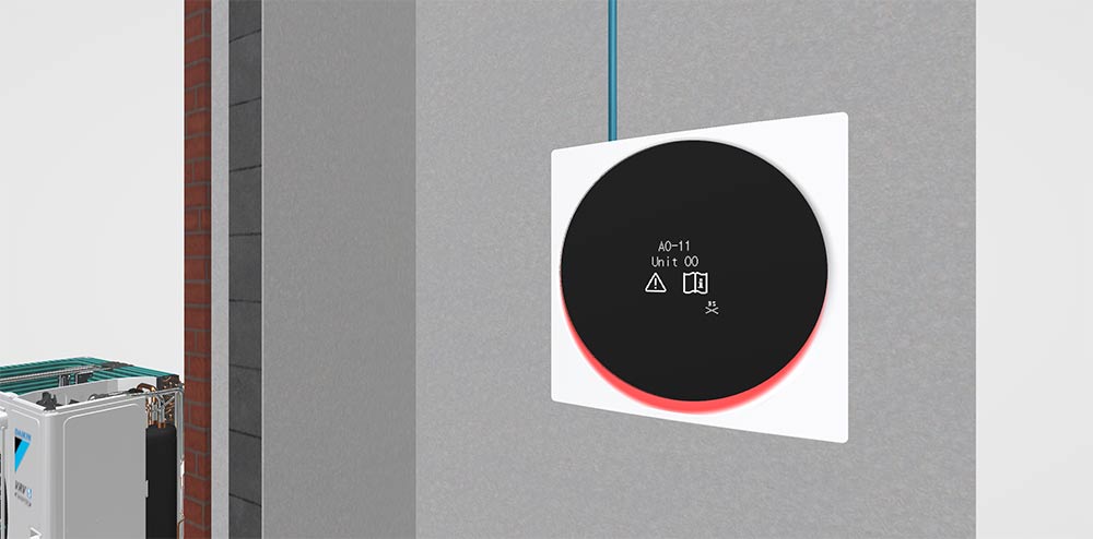 Integrated alarm illustration